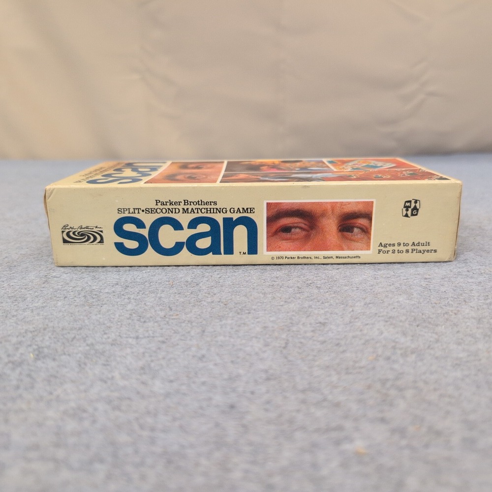 Vintage 1970 Parker Brothers Scan Split-Second Matching Game Retro Board Game - Picture 5 of 5